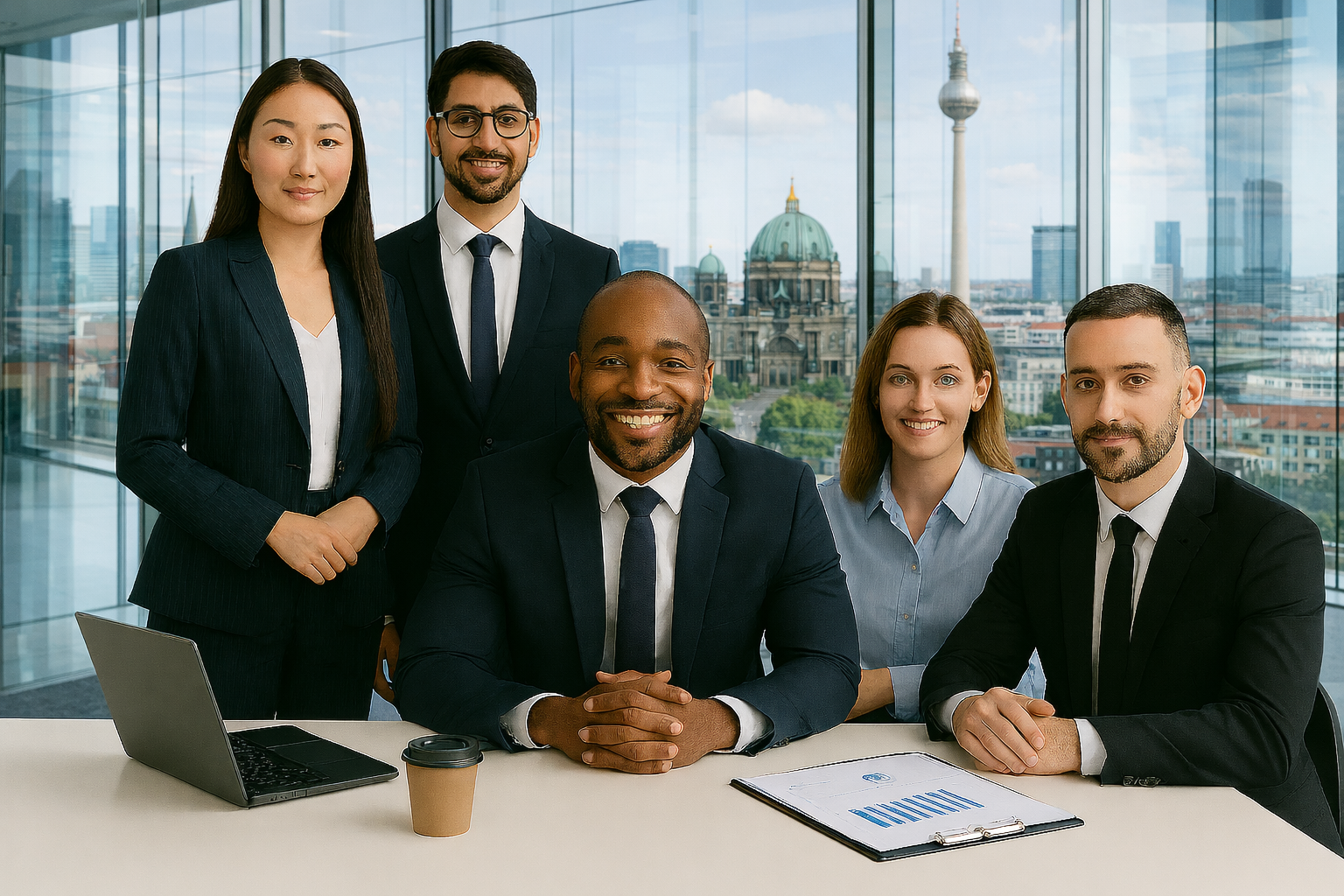 Professionelles Team bei der Beratung